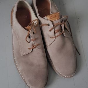 Mens tan Clark's